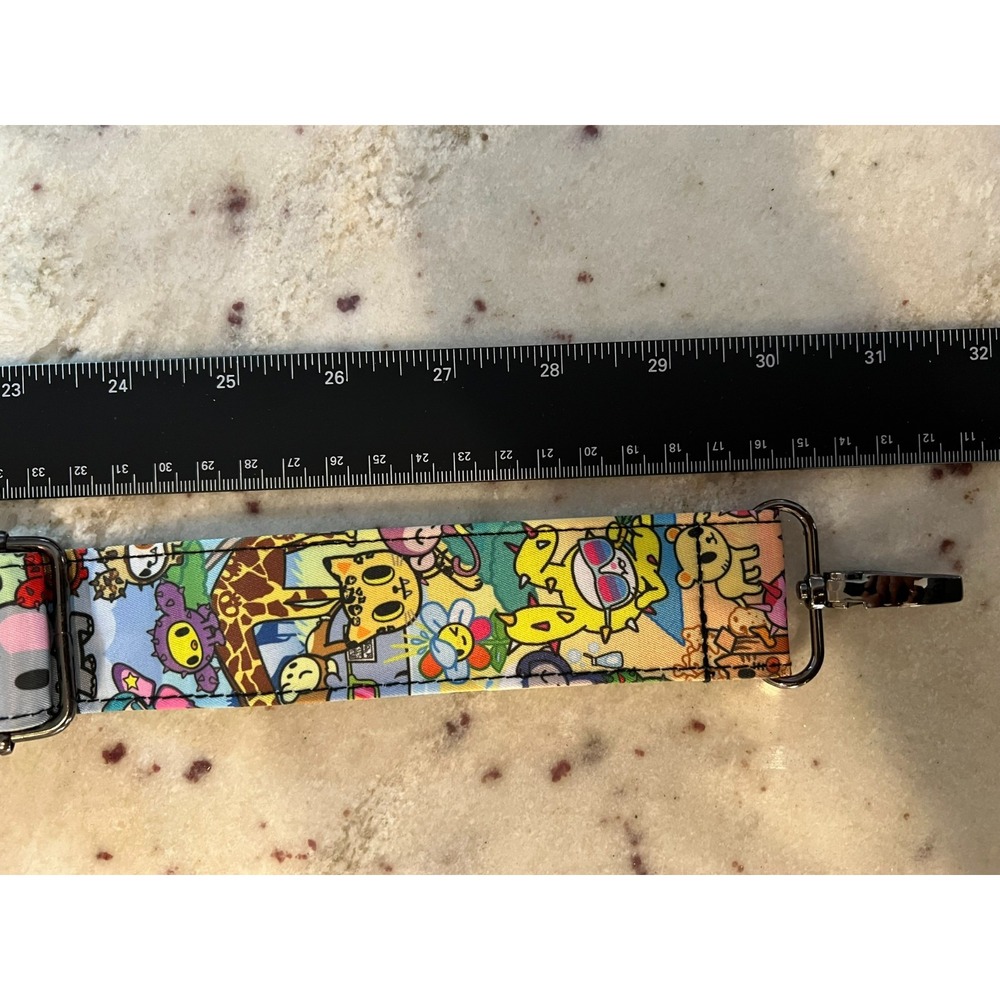 Tokidoki x Ju-Ju-Be Animalini Padded Crossbody Strap with Safari Animals JuJuBe - Picture 5 of 5